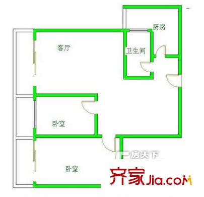 百靈時(shí)尚天地 戶型圖 4