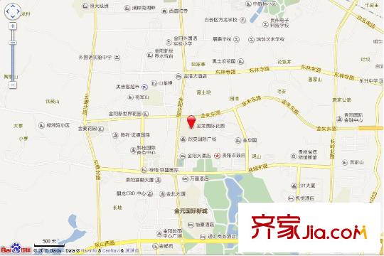 金龍國際花園百度電子地圖