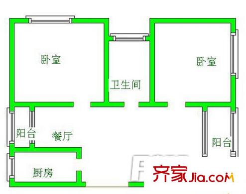 天一國(guó)際廣場(chǎng)戶型圖3