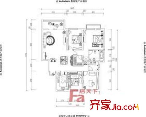 宇虹羅馬假日_戶型圖1