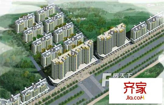 天恒城市花園外景圖1