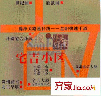 天璽華庭交通圖