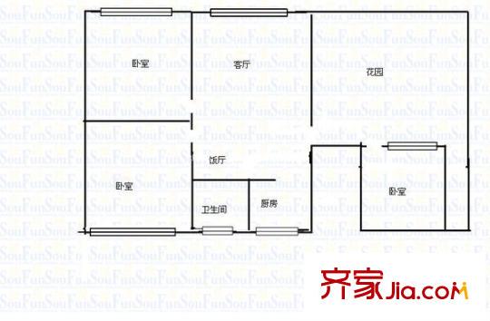 蠻坡世紀(jì)園二期 戶型圖