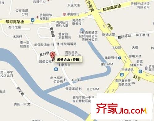 博愛公寓交通圖 3室 戶型圖