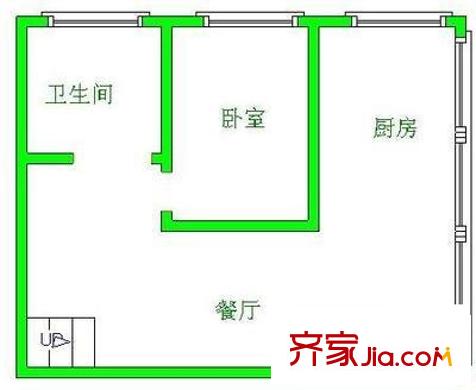 宅吉開磷花園 3室 戶型圖