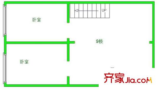 云虹花園 3室 戶型圖