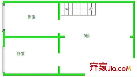 云虹花園 3室 戶型圖