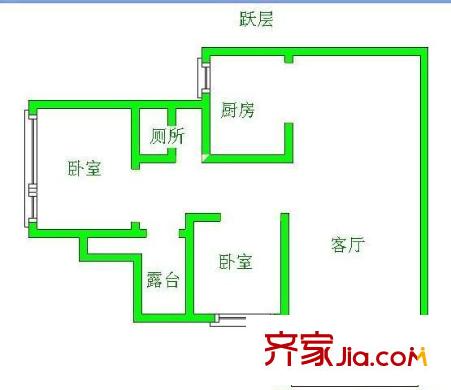 新華苑 5室 戶型圖