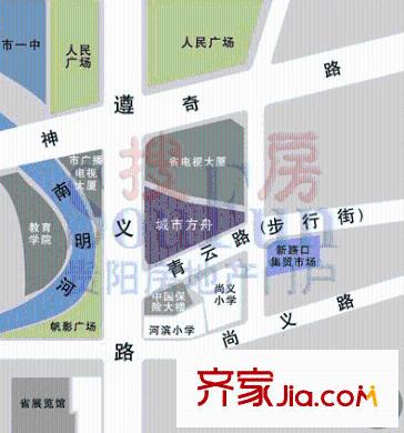 城市方舟交通圖