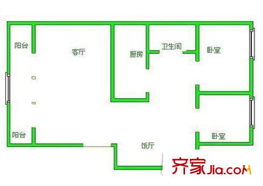 天然居 戶型圖 2