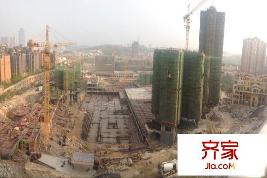 中鐵逸都國際項(xiàng)目3期進(jìn)度圖（2015-04-20）
