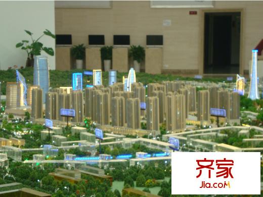 大川白金城售樓部沙盤實拍（2013-12-18）