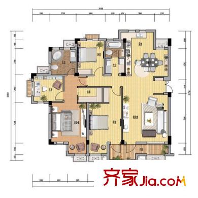 大起公寓 戶型圖 5