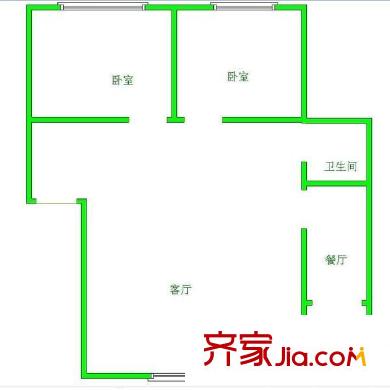 卓越金商地帶小區(qū)戶型圖卓越經(jīng)商地帶 戶型圖1 2室1廳1衛(wèi)1廚