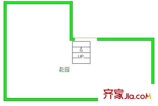 云虹花園 4室 戶型圖