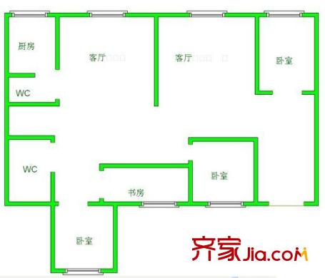 龍城壹號 戶型圖 2