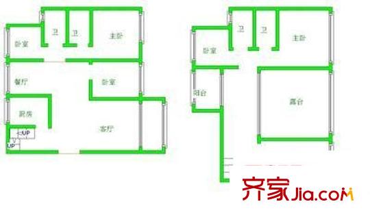 金翠灣 6室 戶(hù)型圖