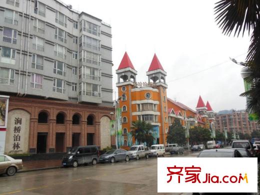 澗橋泊林配套圖向南約10米酒店