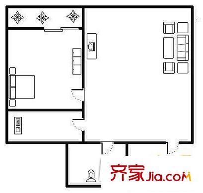 大興星城多倫多 4室 戶型圖