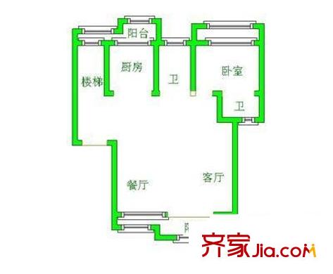 金翠灣 4室 戶(hù)型圖
