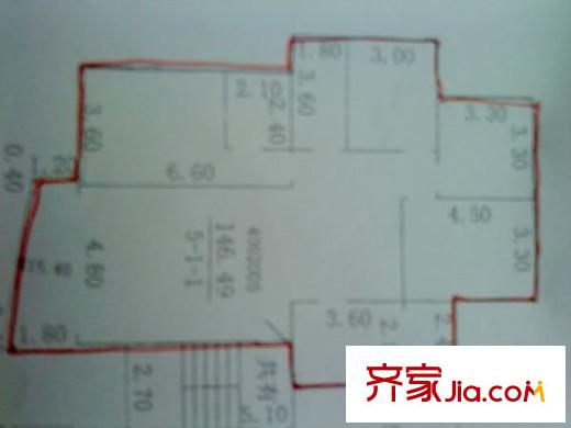 黎陽(yáng)家園 4室 戶型圖
