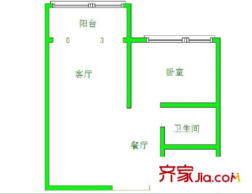 中興苑 0室 戶型圖