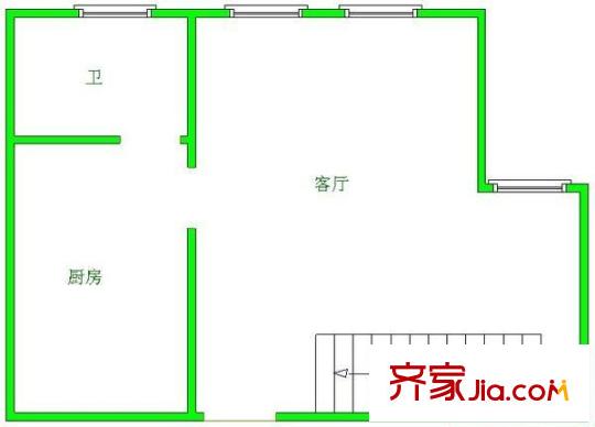 都市之星 4室 戶型圖
