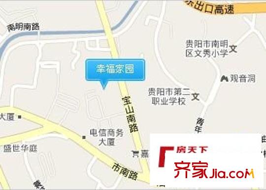 幸福家園交通圖