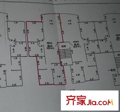 小石城 3室 戶型圖