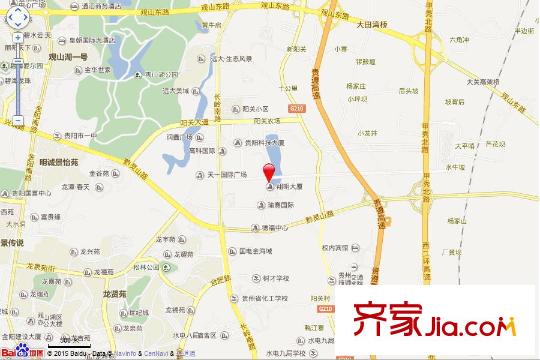 濱湖俊園項目百度電子地圖