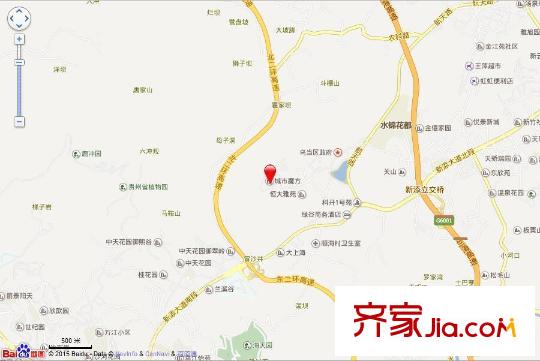 觀云百度電子地圖