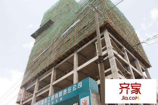 勁嘉新天薈樓棟近景（2015.5.9）