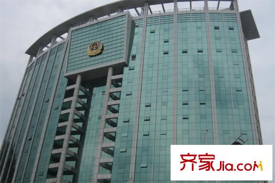 觀云約500米遠的市公安局