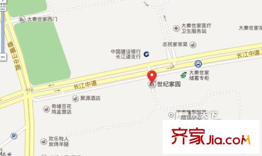 世紀家園交通圖