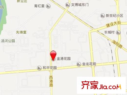 金港花園配套圖 交通