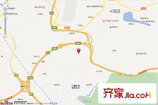中鐵國際生態(tài)城百度電子地圖