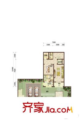 深高速?茵特拉根小鎮(zhèn)溪畔美墅 1室2廳1衛(wèi)