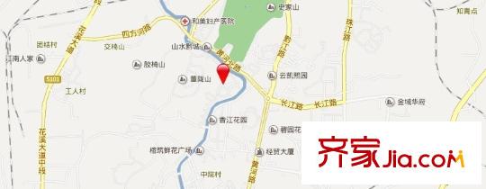山水黔城交通圖貴陽  