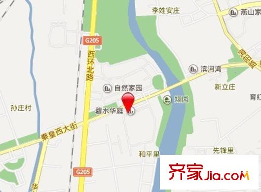 碧水華庭交通圖
