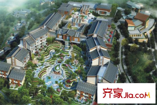 中鐵國際生態(tài)城項(xiàng)目酒店效果圖