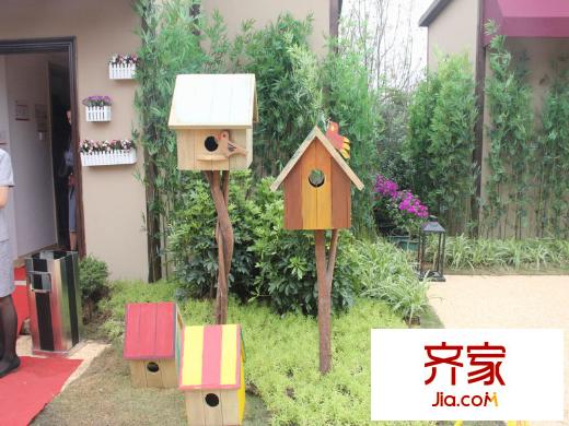 萬科城樣板間綠化(2013-11-14)