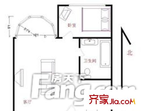 福景苑 戶型圖