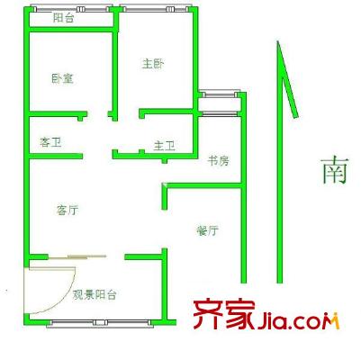 景鴻苑 戶型圖