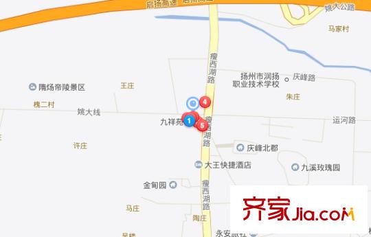 九祥苑交通圖 