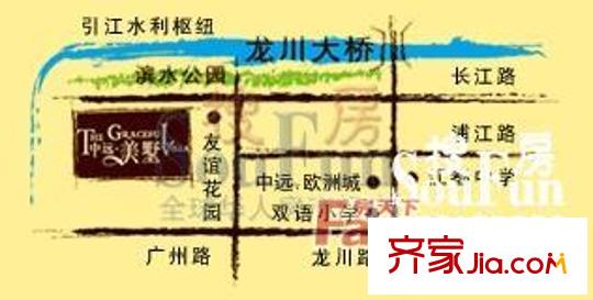 中遠(yuǎn)美墅交通圖