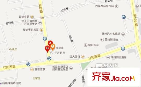 玫瑰花園交通圖 