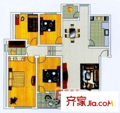 玫瑰花園 戶型圖