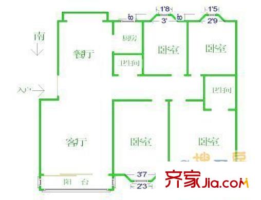 恒祥苑 戶型圖