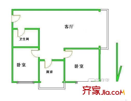 恒祥苑 戶型圖