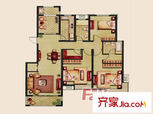 恒祥苑 戶型圖